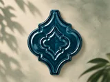 کاشی مراکشی برجسته طلایی